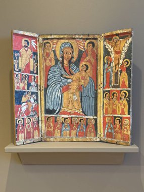 ITHACA, NY - 1. SEP: 1. Sezon 1. Bölüm 'de görüldüğü üzere New York, Ithaca' daki Herbert F. Johnson Sanat Müzesinde sergi.