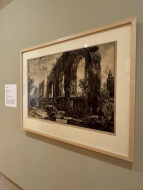 ITHACA, NY - 1. SEP: 1. Sezon 1. Bölüm 'de görüldüğü üzere New York, Ithaca' daki Herbert F. Johnson Sanat Müzesinde sergi.