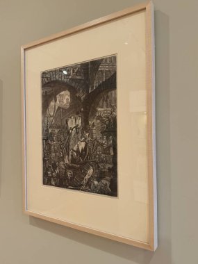 ITHACA, NY - 1. SEP: 1. Sezon 1. Bölüm 'de görüldüğü üzere New York, Ithaca' daki Herbert F. Johnson Sanat Müzesinde sergi.