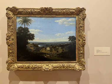 ITHACA, NY - 1. SEP: 1. Sezon 1. Bölüm 'de görüldüğü üzere New York, Ithaca' daki Herbert F. Johnson Sanat Müzesinde sergi.