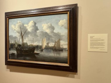 ITHACA, NY - 1. SEP: 1. Sezon 1. Bölüm 'de görüldüğü üzere New York, Ithaca' daki Herbert F. Johnson Sanat Müzesinde sergi.