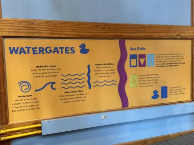 ITHACA, NY - 31 AUG: 31 Ağustos 2024 'te Ithaca, New York' taki Sciencenter 'da görülen sergi.