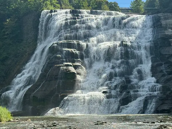 stock image Ithaca Falls in Ithaca, New York