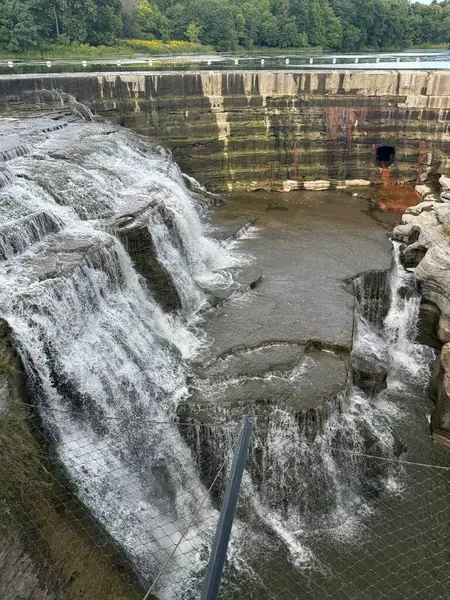 stock image Triphammer Falls in Ithaca, New York