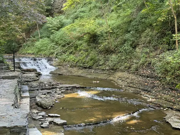 stock image Hike at Cascadilla Gorge Trail in Ithaca, New York