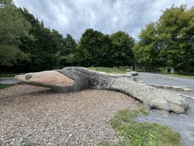 ITHACA, New York - 2. Sezon 2024 'te Ithaca Çocuk Bahçesi' nde görülen Gaia Kaplumbağa.