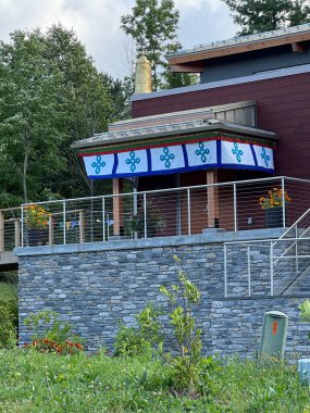 ITHACA, NY - 1. SEP: Ithaca, New York 'taki Namgyal Manastır Araştırmaları Enstitüsü, 1..