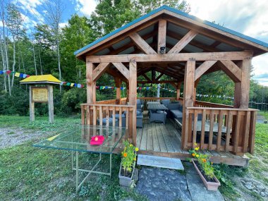 ITHACA, NY - 1. SEP: Ithaca, New York 'taki Namgyal Manastır Araştırmaları Enstitüsü, 1..