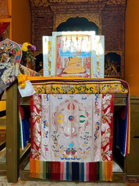 ITHACA, NY - 1. SEP: Ithaca, New York 'taki Namgyal Manastır Araştırmaları Enstitüsü, 1..