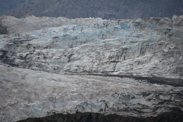 stock image Mendenhall Glacier at Mendenhall Glacier National Park in Juneau, Alaska