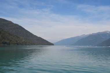 Endicott Arm manzarası, Juneau yakınlarında, Alaska 'da.