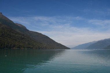 Endicott Arm manzarası, Juneau yakınlarında, Alaska 'da.