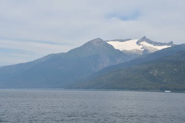 Endicott Arm manzarası, Juneau yakınlarında, Alaska 'da.