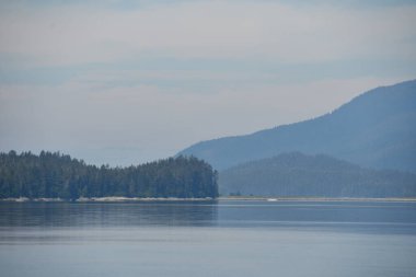 Endicott Arm manzarası, Juneau yakınlarında, Alaska 'da.