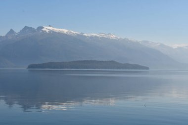 Endicott Arm manzarası, Juneau yakınlarında, Alaska 'da.
