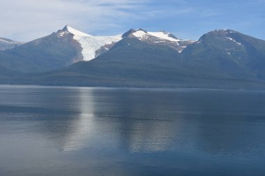 Endicott Arm manzarası, Juneau yakınlarında, Alaska 'da.