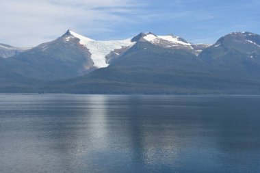 Endicott Arm manzarası, Juneau yakınlarında, Alaska 'da.