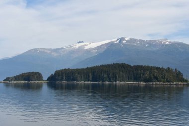 Endicott Arm manzarası, Juneau yakınlarında, Alaska 'da.