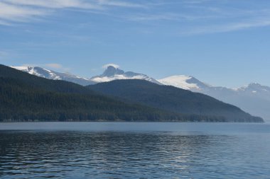 Endicott Arm manzarası, Juneau yakınlarında, Alaska 'da.