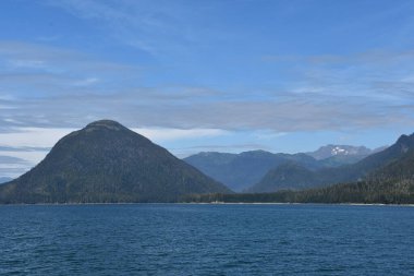 Endicott Arm manzarası, Juneau yakınlarında, Alaska 'da.