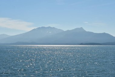 Endicott Arm manzarası, Juneau yakınlarında, Alaska 'da.