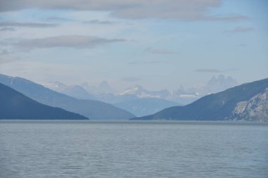 Endicott Arm manzarası, Juneau yakınlarında, Alaska 'da.