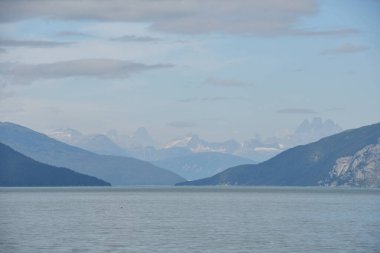 Endicott Arm manzarası, Juneau yakınlarında, Alaska 'da.