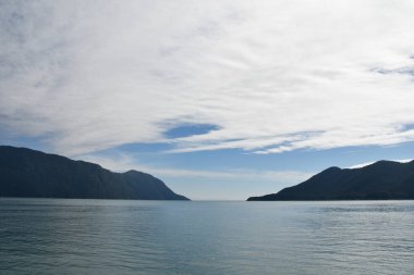 Endicott Arm manzarası, Juneau yakınlarında, Alaska 'da.