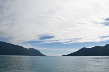 Endicott Arm manzarası, Juneau yakınlarında, Alaska 'da.