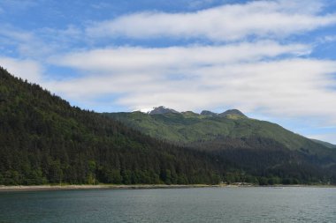 Endicott Arm manzarası, Juneau yakınlarında, Alaska 'da.