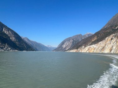 Endicott Arm manzarası, Juneau yakınlarında, Alaska 'da.