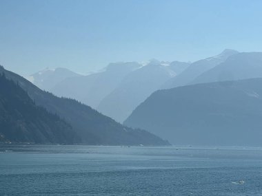 Endicott Arm manzarası, Juneau yakınlarında, Alaska 'da.