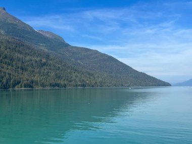 Endicott Arm manzarası, Juneau yakınlarında, Alaska 'da.