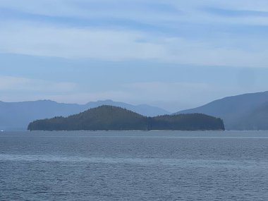 Endicott Arm manzarası, Juneau yakınlarında, Alaska 'da.