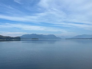 Endicott Arm manzarası, Juneau yakınlarında, Alaska 'da.