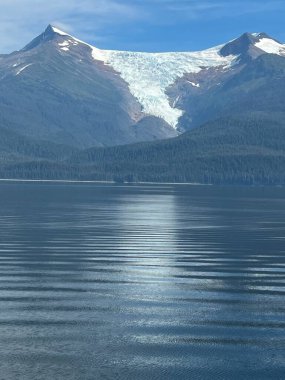 Endicott Arm manzarası, Juneau yakınlarında, Alaska 'da.