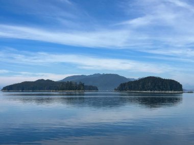 Endicott Arm manzarası, Juneau yakınlarında, Alaska 'da.