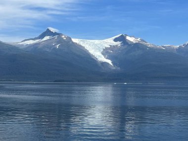 Endicott Arm manzarası, Juneau yakınlarında, Alaska 'da.