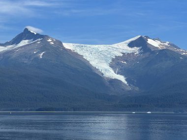 Endicott Arm manzarası, Juneau yakınlarında, Alaska 'da.