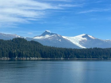 Endicott Arm manzarası, Juneau yakınlarında, Alaska 'da.