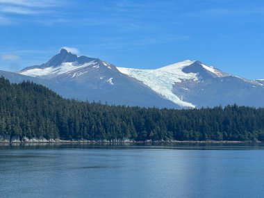 Endicott Arm manzarası, Juneau yakınlarında, Alaska 'da.