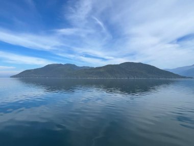 Endicott Arm manzarası, Juneau yakınlarında, Alaska 'da.