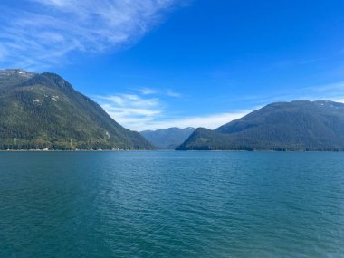 Endicott Arm manzarası, Juneau yakınlarında, Alaska 'da.