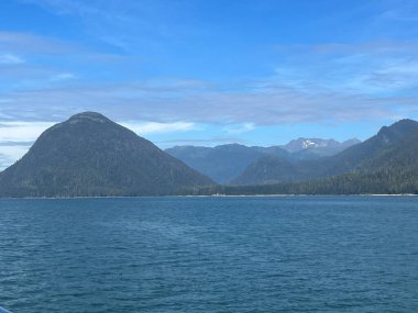 Endicott Arm manzarası, Juneau yakınlarında, Alaska 'da.