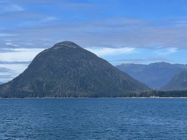 Endicott Arm manzarası, Juneau yakınlarında, Alaska 'da.