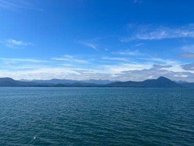 Endicott Arm manzarası, Juneau yakınlarında, Alaska 'da.