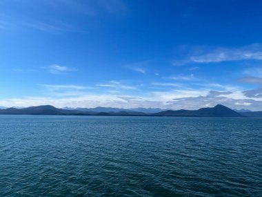 Endicott Arm manzarası, Juneau yakınlarında, Alaska 'da.