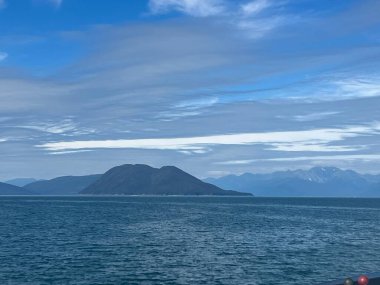 Endicott Arm manzarası, Juneau yakınlarında, Alaska 'da.