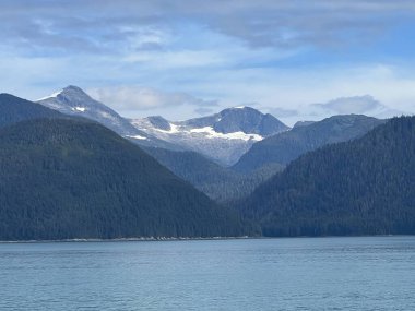 Endicott Arm manzarası, Juneau yakınlarında, Alaska 'da.