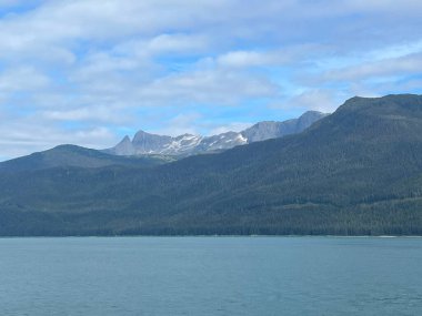 Endicott Arm manzarası, Juneau yakınlarında, Alaska 'da.